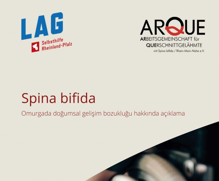 Türkçe dilinde spina bifida broşürü